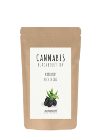 Cannabis-Brombeer-Tee - Von Natur aus reich an CBD