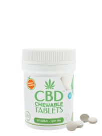 Tabletas Masticables de CBD -  600 mg - CBD sativa