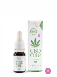 CBD Sativa 15% Öl - 10 ml