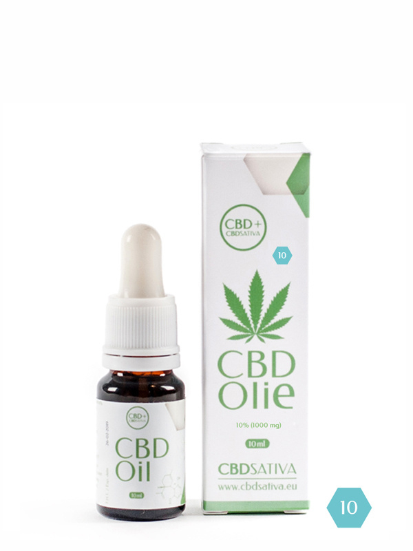 CBD Raw 10% (1000 mg) - CBD Sativa - Full-Spectrum Hemp Oil 10 ml