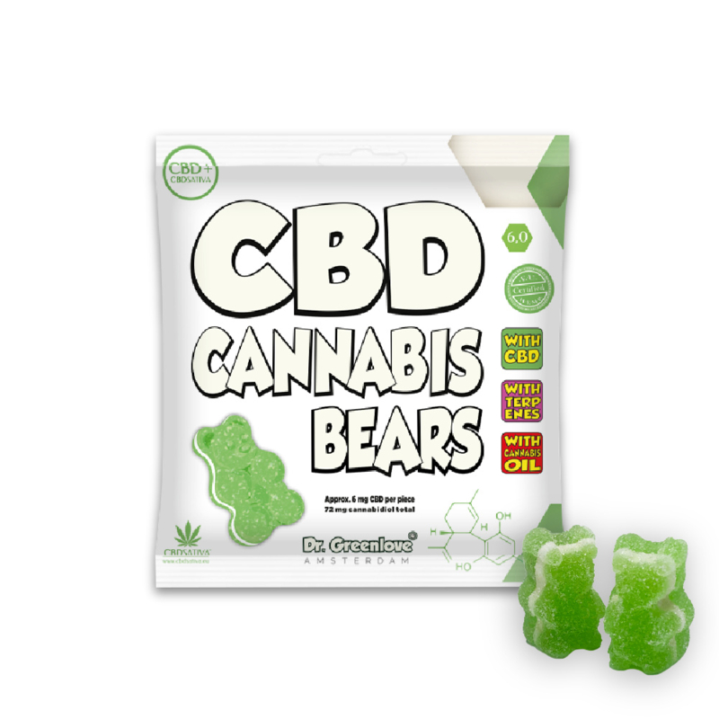CBD-Cannabisbären - 72 mg - CBD Sativa