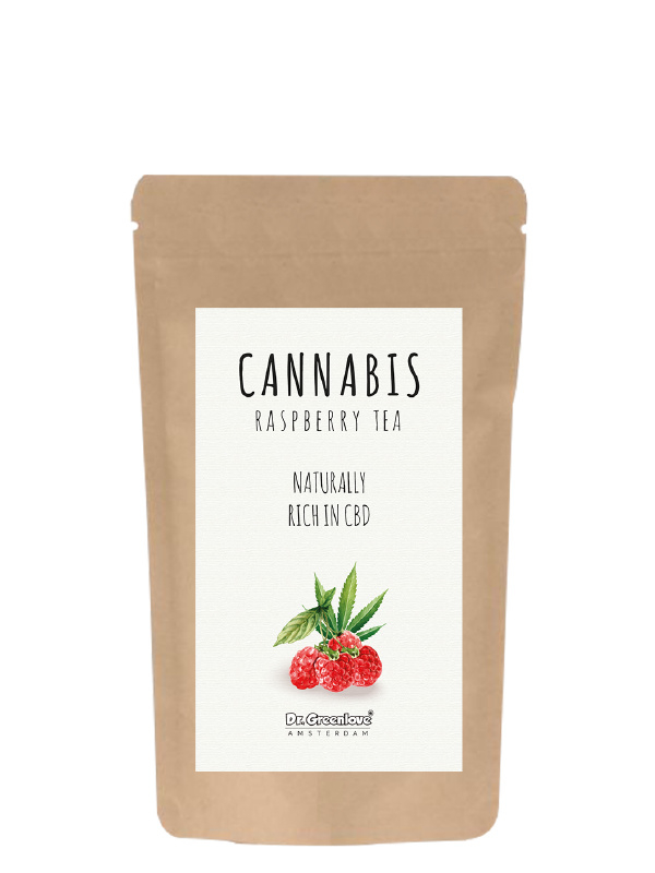 Cannabis Raspberry Tea - Naturally rich in CBD