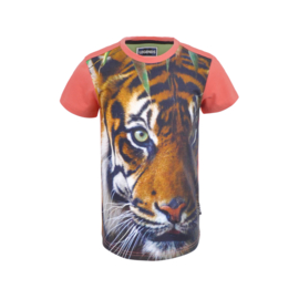 T-shirt met fotoprint van een tijger, Legends22