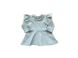 Fab Kids | Handmade Ruffle Dress Beige