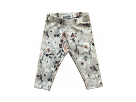 Fab Kids | Handmade Rib legging Roses Taupe