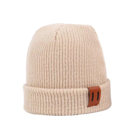 Baby beanie beige