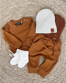 Comfy 2-delig set Cognac