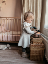 Fab Kids | Handmade Ruffle Dress Beige