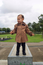 Lammy Coat Leopard Camel