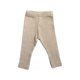 Fab Kids | Handmade Legging Kabel Taupe