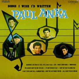 Paul Anka ‎– Songs I Wish I'd Written