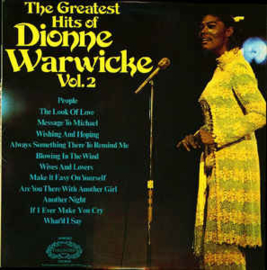 Dionne Warwicke ‎– The Greatest Hits Of Dionne Warwicke Vol. 2