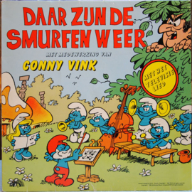 Various - De Smurfen Met Medewerking Van Conny Vink – Daar Zijn De Smurfen Weer