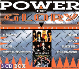 Various – Power Of Glory - 42 Rock Metal Hits (CD)