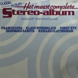 Various – Het Meest Complete Stereo-album Inclusief Stereotestplaat