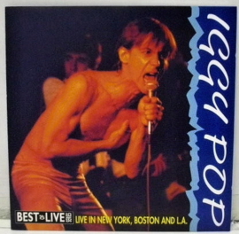 Iggy Pop – Live In New York, Boston And L.A. (CD)