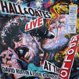 Daryl Hall & John Oates With David Ruffin & Eddie Kendrick ‎– Live At The Apollo
