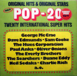 Various ‎– POP 20 - 20 International Super Hits