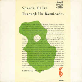 Spandau Ballet ‎– Through The Barricades (Extended Version)
