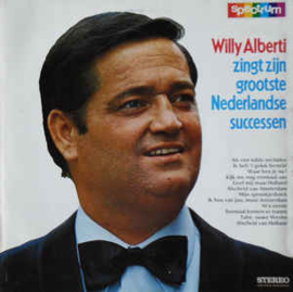 Willy Alberti ‎– Willy Alberti Zingt Zijn Grootste Nederlandse Successen