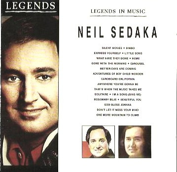Neil Sedaka – Legends In Music (CD)