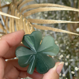Lot's of Luck - edelsteen klaver 4 (5 stuks)