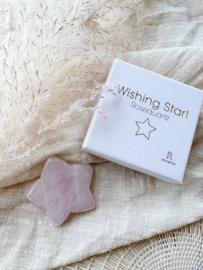 Wishing Star - edelsteen ster (5 stuks)
