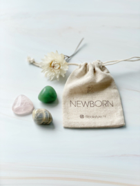 NEWBORN * rosequartz * moonstone * aventurine ( 3 bags)