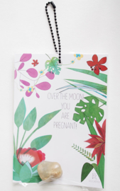 Floral Jungle: pregnant! - 2 pieces