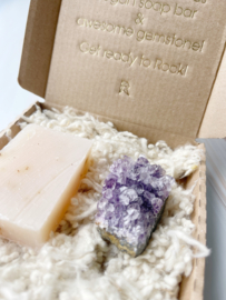 Body Soap Bar & Amethist