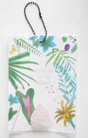 Floral Jungle: getting married! - 2 stuks