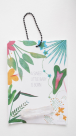 Floral Jungle: sweet baby! - 2 pieces