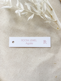 Room Jewel 'Agaat' (4 stuks)