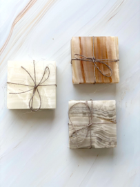 Coasters ONYX per 4 stuks