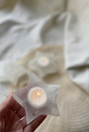 Seleniet STER waxinelichtjes (per 4 stuks)