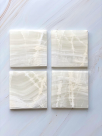 Coasters ONYX per 4 stuks