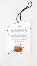 Courage - Tiger's Eye - 2 pieces