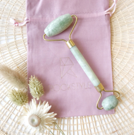 Jade facial roller - 2 items