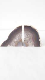 Bookend Agate SET