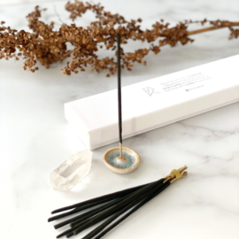 Incense & Gemstone giftbox: Lavender/Rock Crystal (2 boxes)