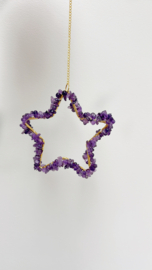 Wish upon a star - amethyst (5 stars)