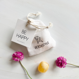 BE HAPPY - Calcite - 3 pieces