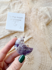 To the moon and back - edelsteen maan (5 stuks)