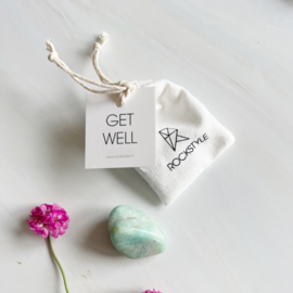GET WELL - Amazonite - 3 pieces