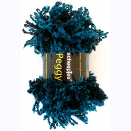 Peggy 03 turquoise/zwart - Scheepjeswol