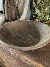 Houten schaal 37cm drsn.