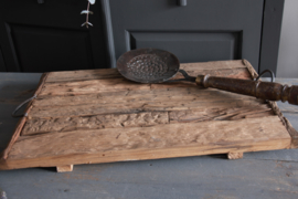 Tray van oude wagonplanken 60x40cm