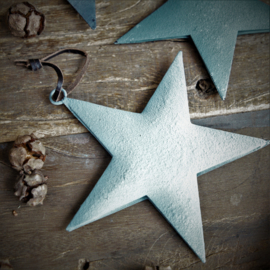 Mrs Bloom Metal decoration star dark green