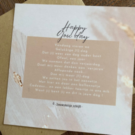 Kaartje Happy you day ( Zeeuwsmeisje_ schrijft )