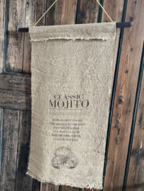 Shabby wanddoek Mojito